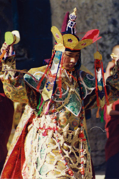 法王噶瑪巴1999年11月舉行冬季羌姆金剛舞法會3.jpg