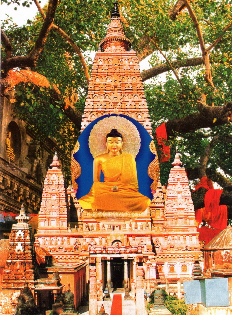 印度菩提迦耶─大菩提寺─釋迦牟尼佛聖像5.jpg