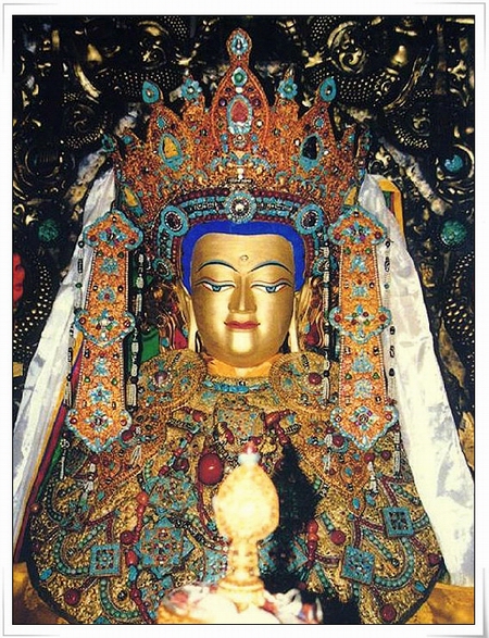 西藏拉薩大昭寺─釋迦牟尼佛十二歲等身像2.JPG