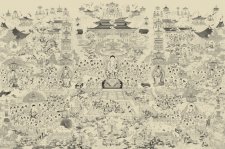 感恩讚嘆 江逸子老師畫出《極樂妙果圖》大圖下載 - 佛教經典結緣