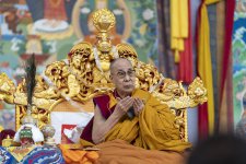 達賴喇嘛就西藏道孚新冠疫情開示：預防之餘多持誦度母心咒與六字真言